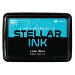 Simon Hurley Create. Stellar Foam Dye Ink Pad, Clear Skies