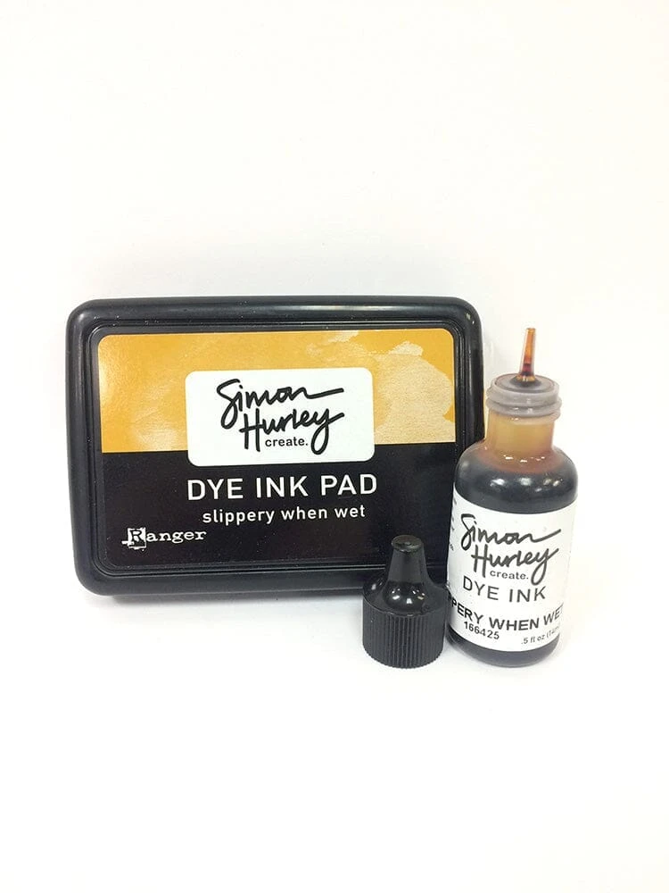 Simon Hurley Create. Dye Ink Re-Inker Slippery When Wet 4 Simon Hurley Create. Dye Ink Re-Inker Slippery When Wet - Image 2