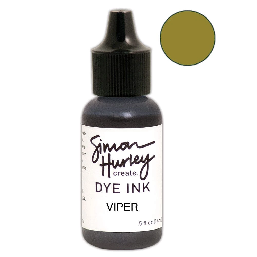 Simon Hurley Create. Dye Ink Re-Inker Viper 3 Simon Hurley Create. Dye Ink Re-Inker Viper