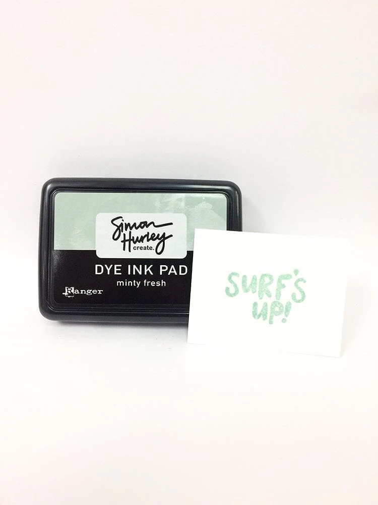 Simon Hurley Create. Dye Felt Ink Pad Minty Fresh 4 Simon Hurley Create. Dye Felt Ink Pad Minty Fresh - Image 2