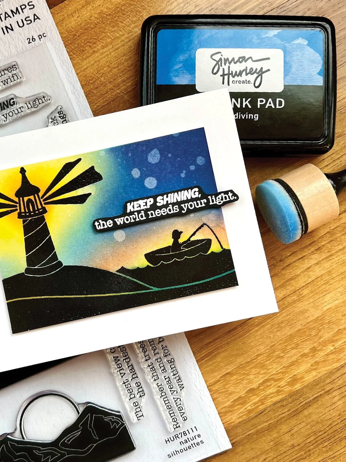 Simon Hurley Create. Dye Ink Re-Inker No Diving 4 Simon Hurley Create. Dye Ink Re-Inker No Diving - Image 2