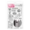 Simon Hurley Create. Photopolymer Stamp Supermom! -RANGER ART SUPPLIES HUR73055 Supermom