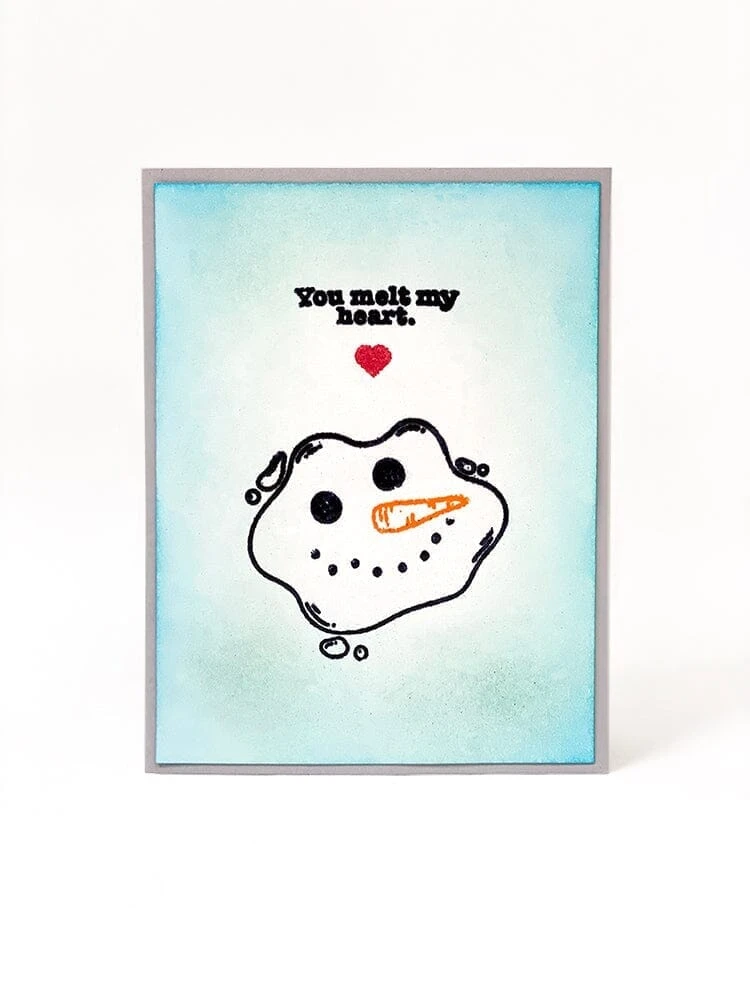 Simon Hurley Create. Photopolymer Stamp Snazzy Snowmen 4 Simon Hurley Create. Photopolymer Stamp Snazzy Snowmen - Image 2