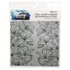 Simon Hurley Create. Peel-Apart Background Stamp Lovely Lilies