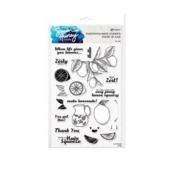 Simon Hurley Create. Photopolymer Stamp Zesty