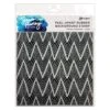 Simon Hurley Create. Peel-Apart Background Stamp Funky Chevron