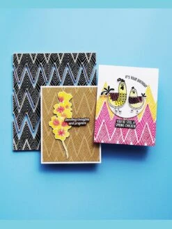 Simon Hurley Create. Peel-Apart Background Stamp Funky Chevron 5 Simon Hurley Create. Peel-Apart Background Stamp Funky Chevron -RANGER ART SUPPLIES HUR82514 SH BackgroundStamp FunkyChevron Sec 9f6799e0 036c 460a 97e9 0db2f60d0e09