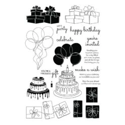 Simon Hurley Create. Photopolymer Stamp Birthday Party 10 Simon Hurley Create. Photopolymer Stamp Birthday Party -RANGER ART SUPPLIES HUR85980 birthday party Simon Hurley Color bb0e9f99 65d3 4fe1 8906 bb170fe71b65