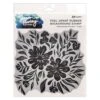 Simon Hurley Create. Peel-Apart Rubber Background Stamp Whimsical Florals 1 Simon Hurley Create. Peel-Apart Rubber Background Stamp Whimsical Florals -RANGER ART SUPPLIES HUR88837 SH BackgroundStamp WhimsicalFlorals