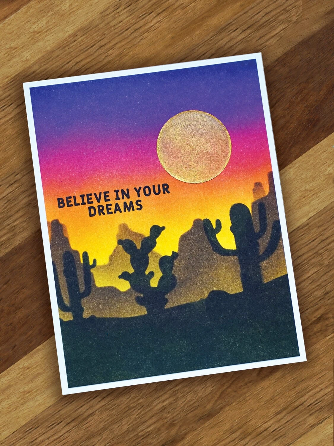 Simon Hurley Create. Layering Stencil 6x6 Sedona Scene Maker 4 Simon Hurley Create. Layering Stencil 6x6 Sedona Scene Maker - Image 2