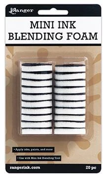 Ranger Mini Blending Tool Replacement Foams, 20pc