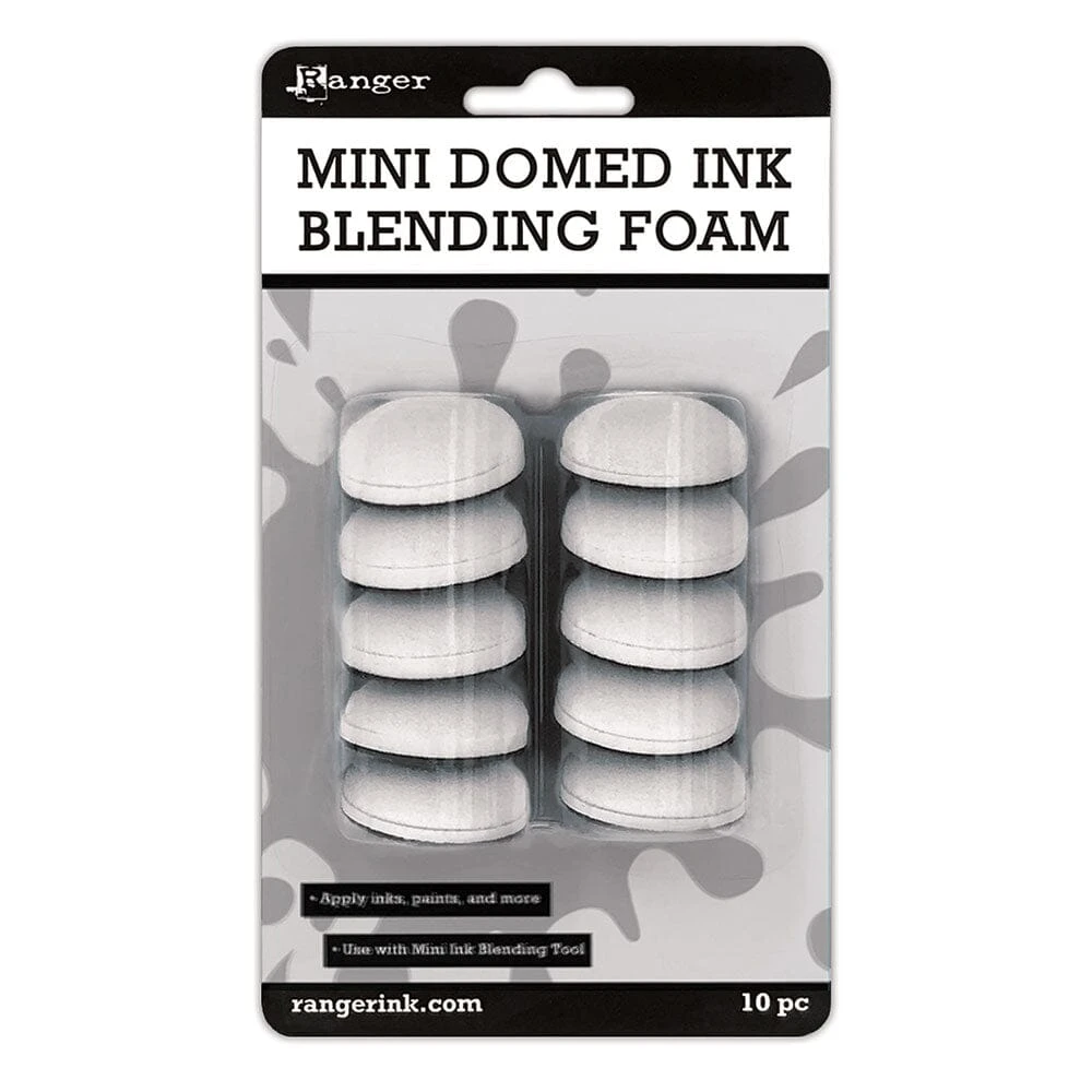 Ranger Mini Ink Blending Tool Domed Replacement Foams 3 Ranger Mini Ink Blending Tool Domed Replacement Foams