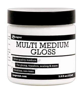 Ranger Multi Medium Jar Gloss, 4oz 3 Ranger Multi Medium Jar Gloss, 4oz