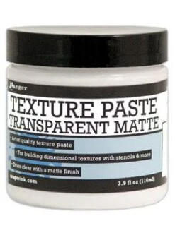 Ranger Texture Paste Transparent Matte, 4oz
