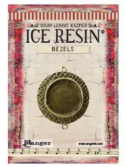 ICE Resin® Milan Bezels: Antique Bronze Medium Circle, 1pc. 3 ICE Resin® Milan Bezels: Antique Bronze Medium Circle, 1pc.