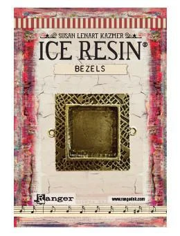 ICE Resin® Milan Bezels: Antique Bronze Medium Square, 1pc. 3 ICE Resin® Milan Bezels: Antique Bronze Medium Square, 1pc.