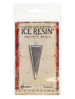 ICE Resin® Industrial Bezel Collection Sterling Medium Triangle