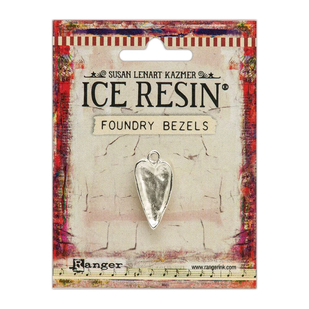 ICE Resin® Foundry Bezel Hammered Heart 4 ICE Resin® Foundry Bezel Hammered Heart - Image 2