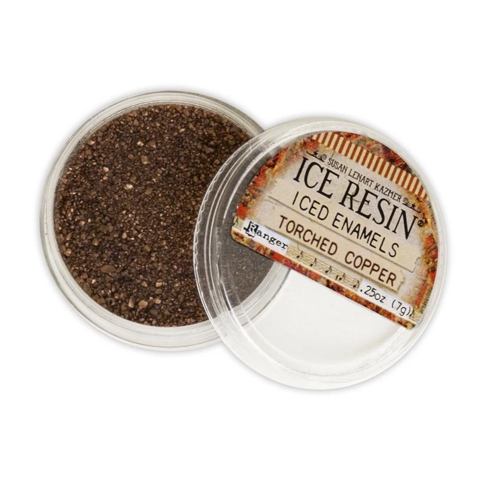 ICE Resin® Torched Copper Iced Enamels 3 ICE Resin® Torched Copper Iced Enamels