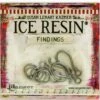 ICE Resin® Findings S Hooks & Jump Rings: Antique Silver 2 ICE Resin® Findings S Hooks & Jump Rings: Antique Silver -RANGER ART SUPPLIES IRF56636 Findings S HooksJumpRings9pcs AntiqueSilver