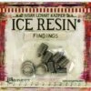 ICE Resin® Findings 6mm End Caps & Jump Rings: Antique Silver 2 ICE Resin® Findings 6mm End Caps & Jump Rings: Antique Silver -RANGER ART SUPPLIES IRF58458 Findings 6mmCapsJumpRings12pcs AntiqueSilver2