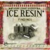 ICE Resin® Findings 7mm End Caps & Jump Rings: Antique Silver