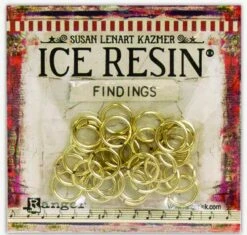 ICE Resin® Findings Jump Rings: Antique Bronze