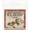 ICE Resin® Findings 5mm End Caps & 10mm Jump Rings: Antique Bronze