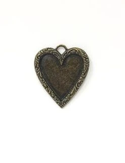 Rue Romantique Heart Antique Brass Closed Bezel, 1 Pc. -RANGER ART SUPPLIES KR103BP CLOSED 260x340 28ce9ab6 e741 412b 85f4 2dc6b00bcb84