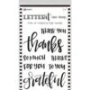 Letter It™ Clear Stamp Set - Thank You 2 Letter It™ Clear Stamp Set - Thank You -RANGER ART SUPPLIES LEC59325 260x340 a8590f2d f5df 4a73 be52 edc8e282997b