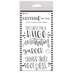 Letter It™ Clear Stamp Set - You Rock