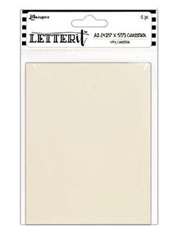 Letter It™ Ivory A2 Cardstock 4.25" X 5.5", 12pc 3 Letter It™ Ivory A2 Cardstock 4.25" X 5.5", 12pc