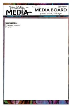Dina Wakley Media Board 9" X 12" 3pk