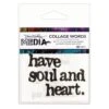 Dina Wakley Media Collage Words Pack #2 -RANGER ART SUPPLIES MDA63834 CollageWordPack2