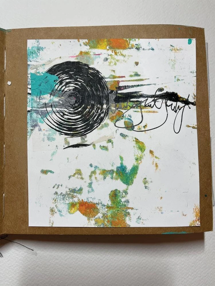 Dina Wakley Media Collage Paper - Elements 4 Dina Wakley Media Collage Paper - Elements - Image 2