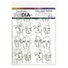 Dina Wakley Media Collage Paper - Church Doodles 1 Dina Wakley Media Collage Paper - Church Doodles -RANGER ART SUPPLIES MDA77862 CollagePaper ChurchDoodles