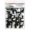 Dina Wakley Media Collage Paper Painted Marks 1 Dina Wakley Media Collage Paper Painted Marks -RANGER ART SUPPLIES MDA77879 CollagePaper PrintedMarkscopy