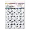 Dina Wakley Media Collage Paper - Flying Things -RANGER ART SUPPLIES MDA81814 CollagePaper Flying Things