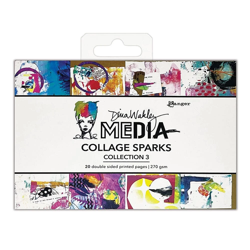 Dina Wakley Mixed Media Collage Sparks Collection 3 3 Dina Wakley Mixed Media Collage Sparks Collection 3