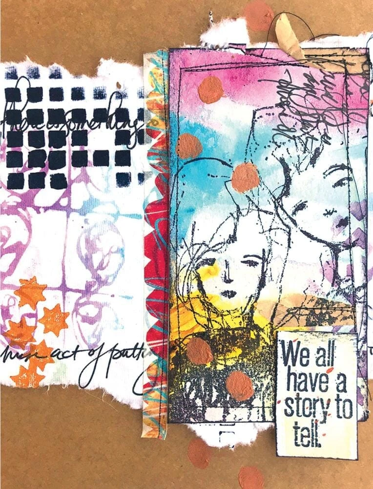 Dina Wakley Media Kraft Paper Pack 4 Dina Wakley Media Kraft Paper Pack - Image 2