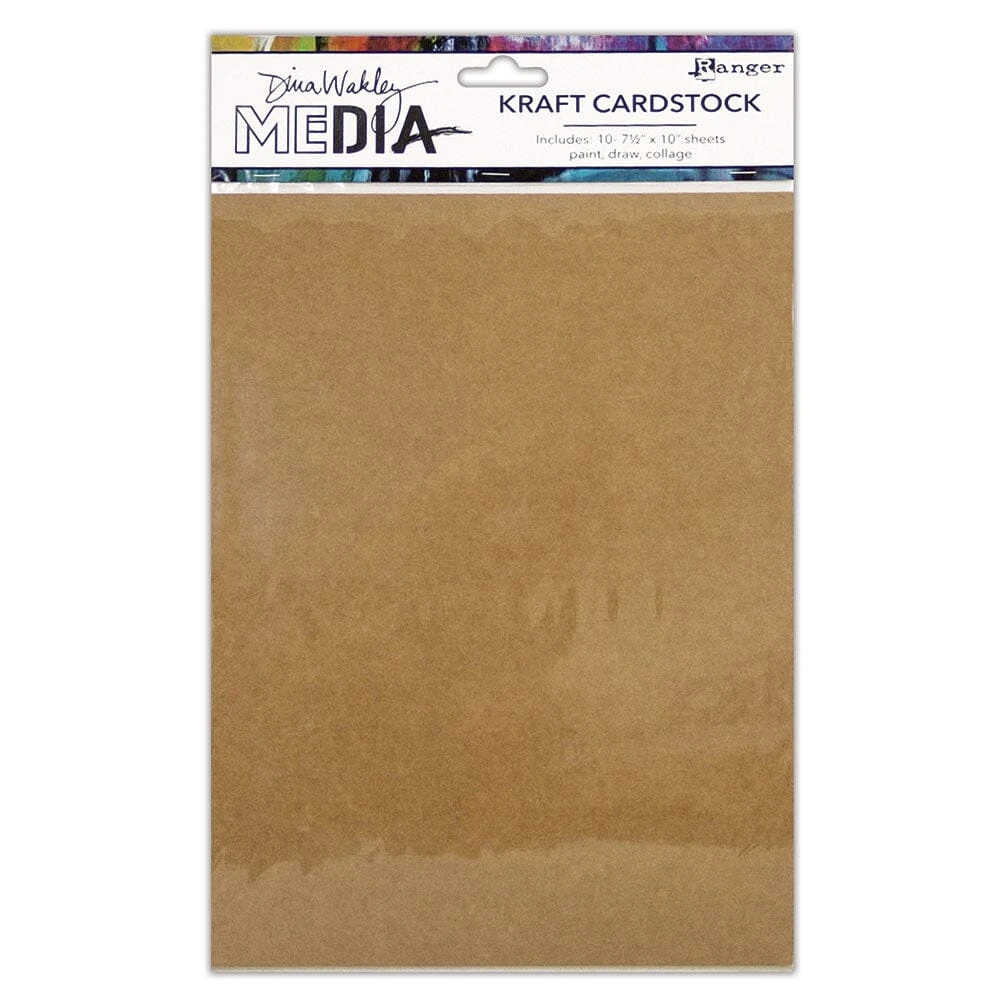 Dina Wakley Media Kraft Paper Pack 3 Dina Wakley Media Kraft Paper Pack