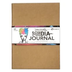 Dina Wakley MEdia Large Kraft Journal