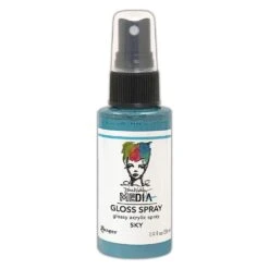 Dina Wakley Media Gloss Spray Sky, 2oz