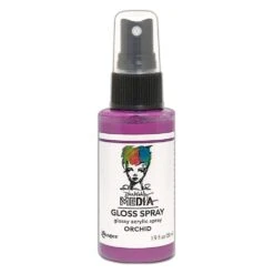 Dina Wakley Media Gloss Spray Orchid, 2oz