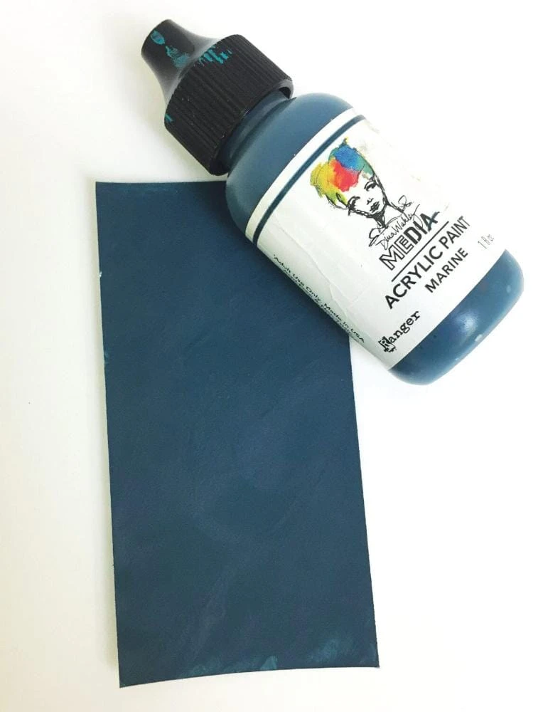 Dina Wakley Media Acrylic Paint Marine, 1oz 4 Dina Wakley Media Acrylic Paint Marine, 1oz - Image 2