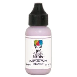 Dina Wakley Media Heavy Body Acrylic Paint Heather, 1oz