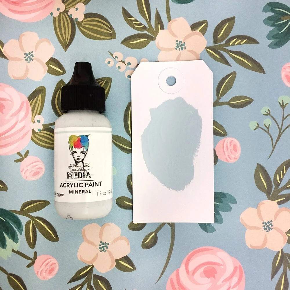 Dina Wakley Media Heavy Body Acrylic Paint Mineral, 1oz 4 Dina Wakley Media Heavy Body Acrylic Paint Mineral, 1oz - Image 2