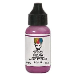 Dina Wakley MEdia Acrylic Paint Orchid, 1oz