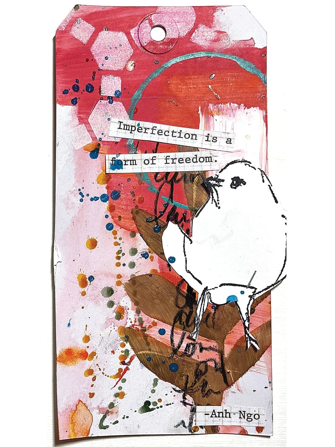 Dina Wakley MEdia Acrylic Paint Syrup, 1oz 4 Dina Wakley MEdia Acrylic Paint Syrup, 1oz - Image 2