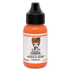 Dina Wakley MEdia Acrylic Paint Radical, 1oz